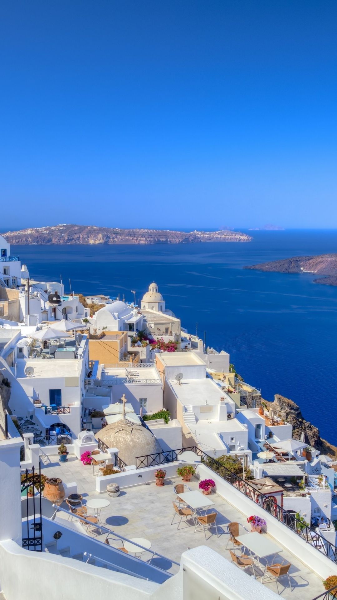 Santorini Tap To See More Beautiful Landscape Cities