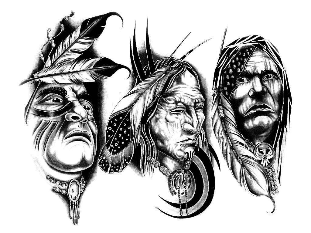 Native American Tattoo Designs Wallpaper