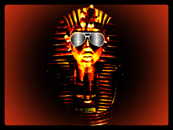 Pharaoh With Shades By Lord Imhotep