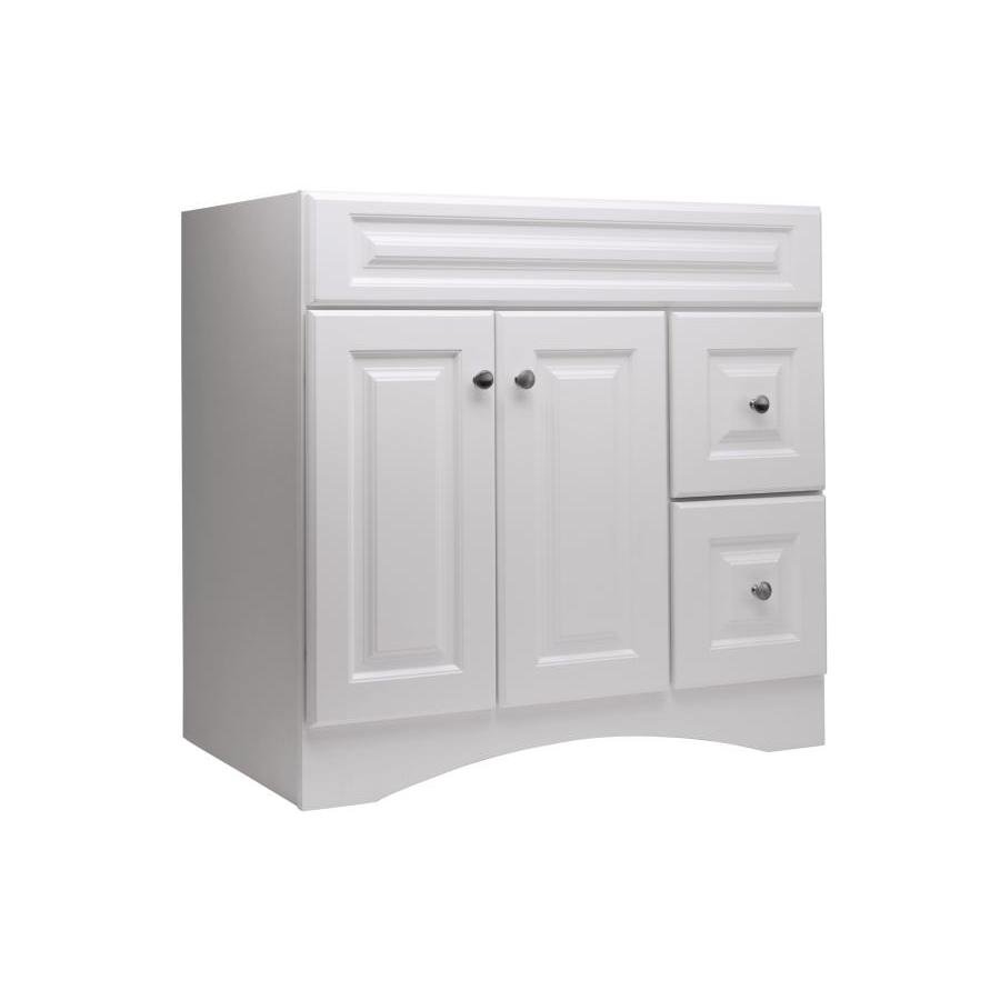 Style Selections 20d Vsdb36 Northrup In W X D White Bathroom
