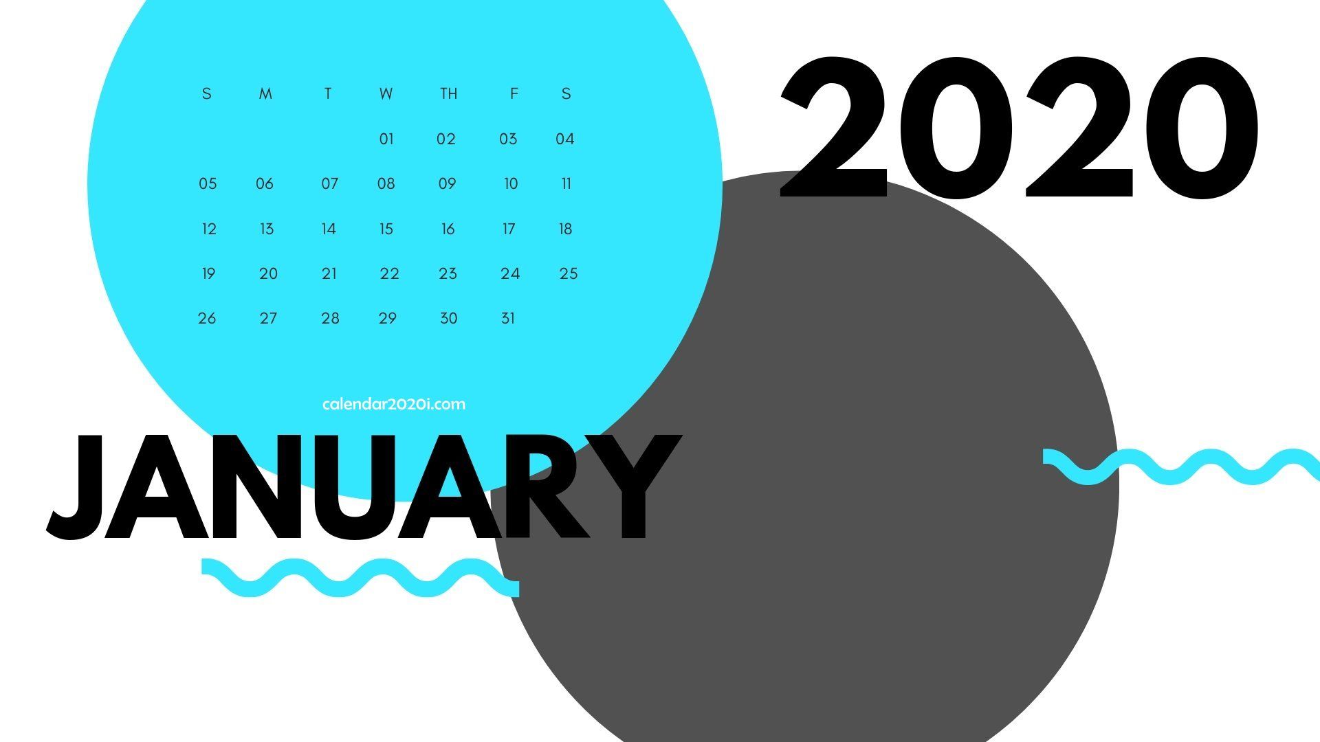 January 2020 Calendar Wallpapers   Top January 2020 Calendar 1920x1080