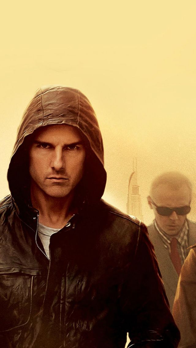 Mission Impossible Tom Cruise Film Art Yellow iPhone 5s