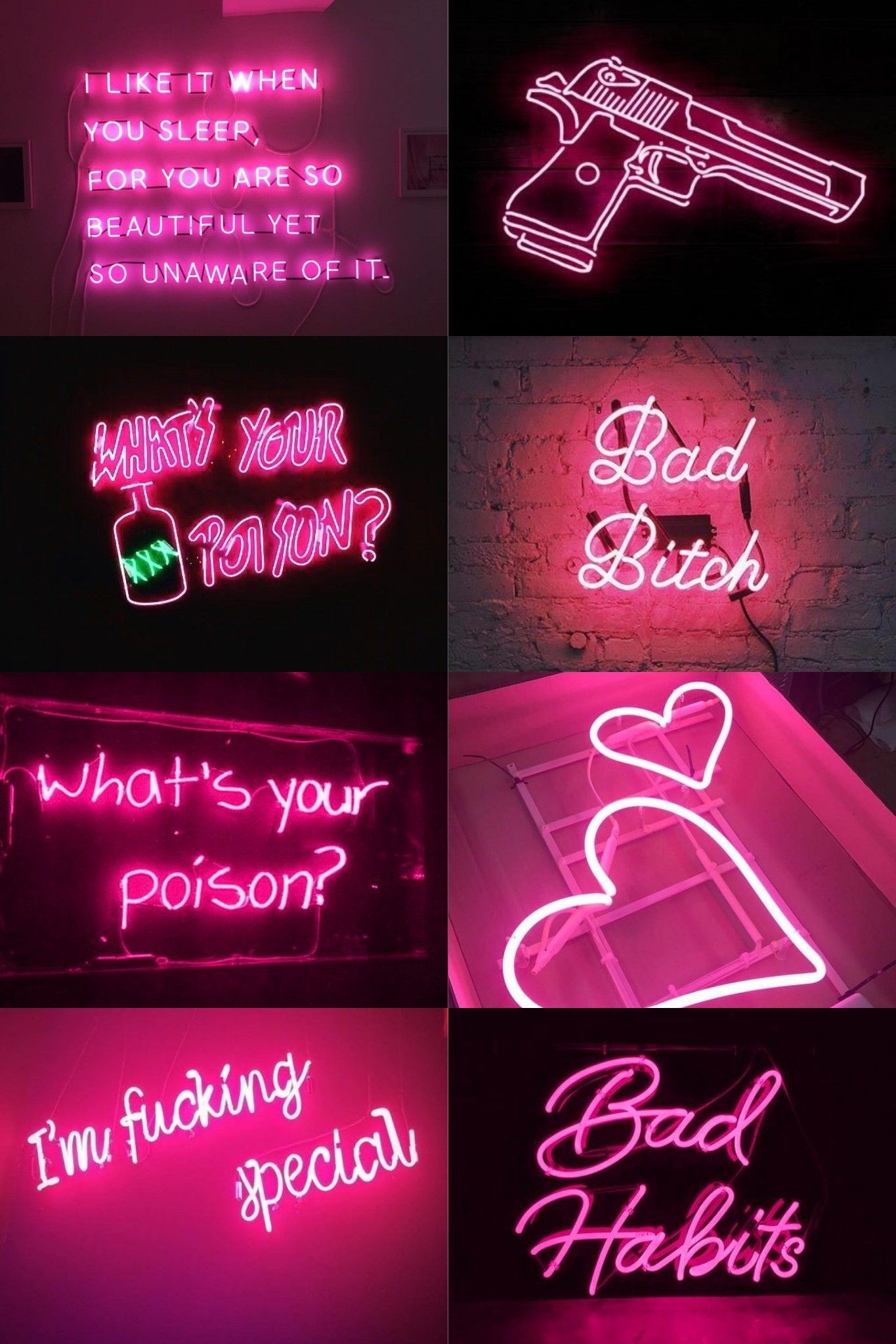 Neon iPhone Pink Aesthetic Wallpaper At Sandra Karcher