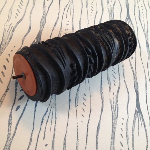 Antique, French Wallpaper Printing Rollers - Price Per Roller