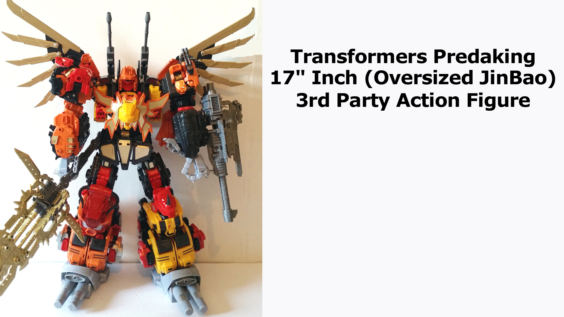 Free download Watch Review Transformers Predaking 17 Inch Oversized