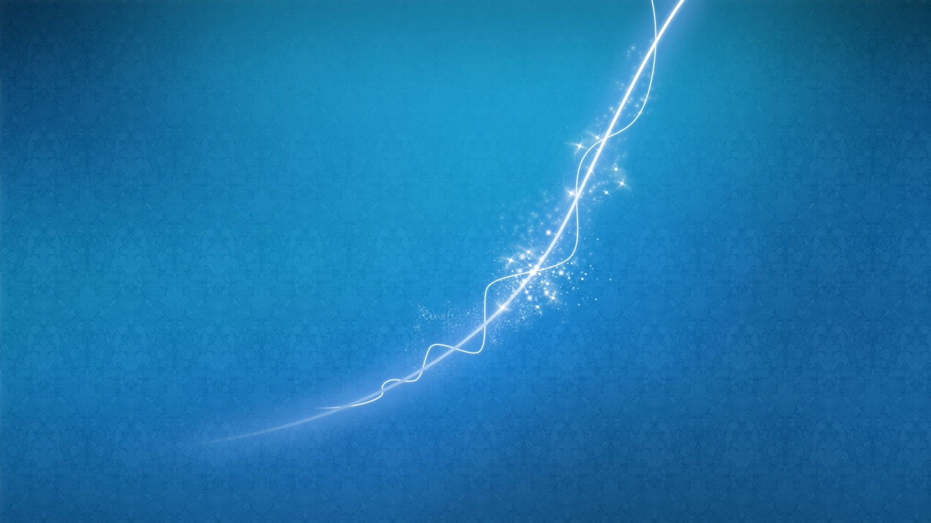 Blue Neon Lights Wallpaper
