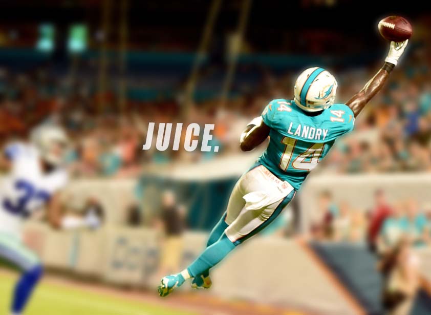Here Dolphins Football Jarvis Landry HD Wallpaper