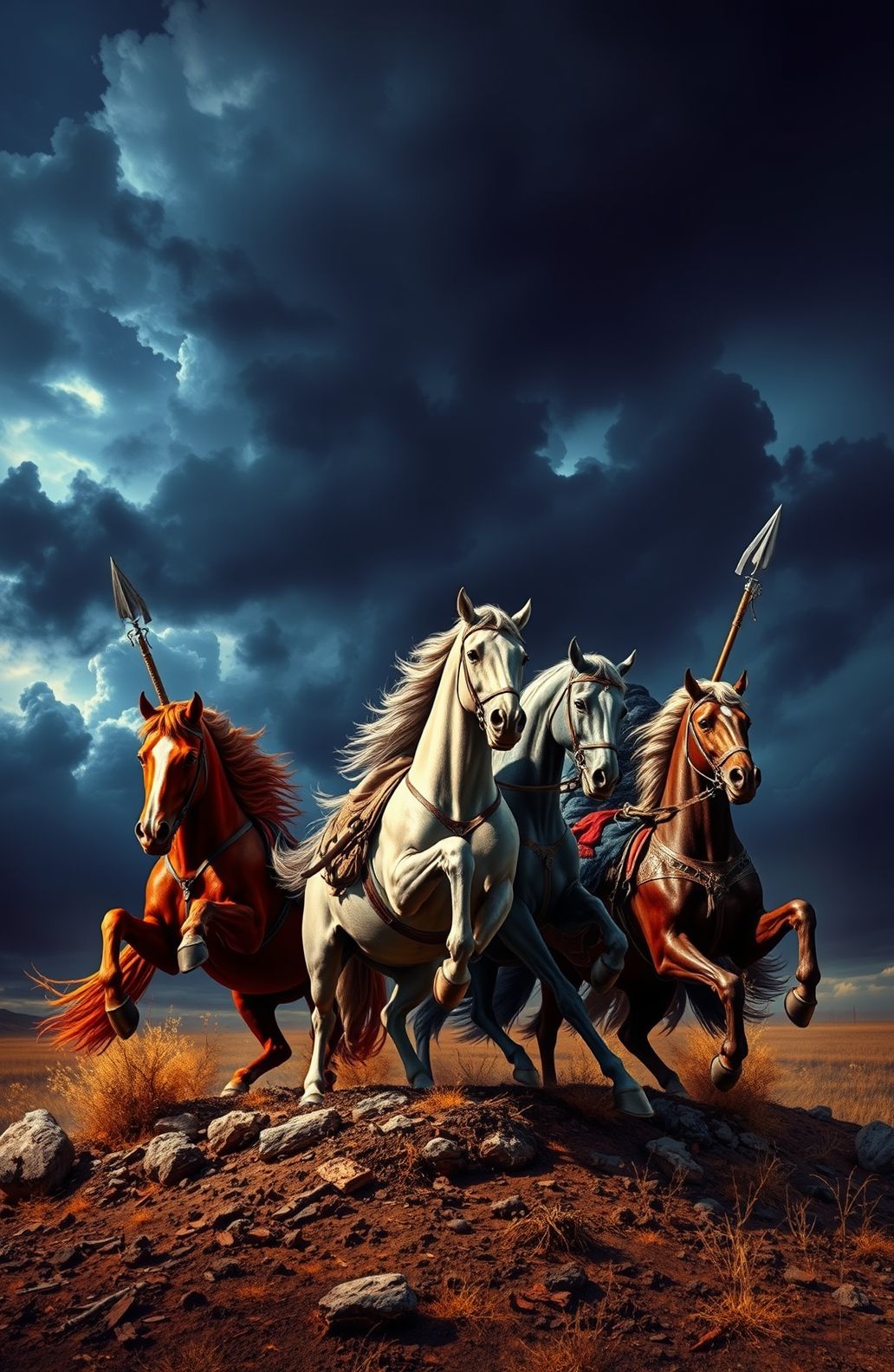 Four Horsemen Of The Apocalypse Wallpaper