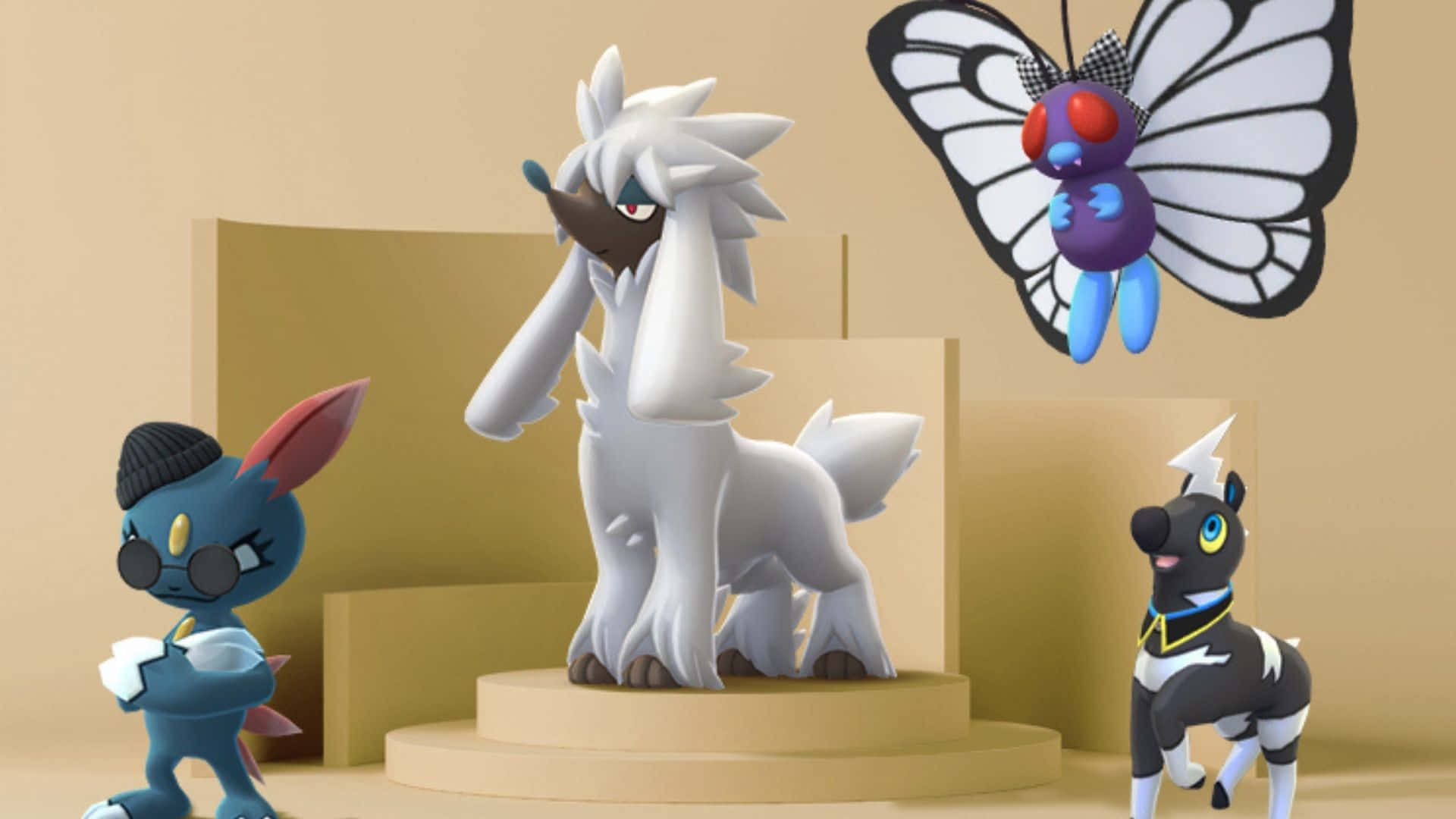Pokemon Furfrouand Friends 3a0elor1suikmcjn Wallpaper