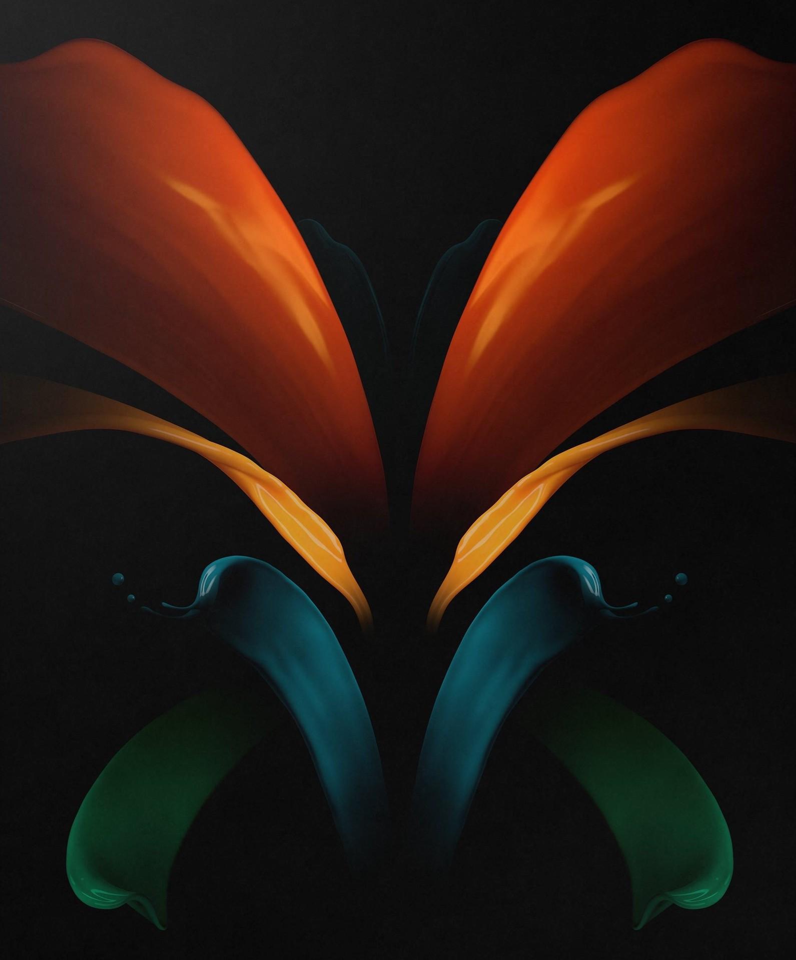 Here Are The Samsung Galaxy Z Fold Wallpaper Android Authority