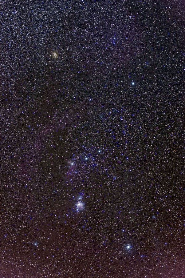 Betelgeuse Top Left Star In The Shoulder Of Orion Universe