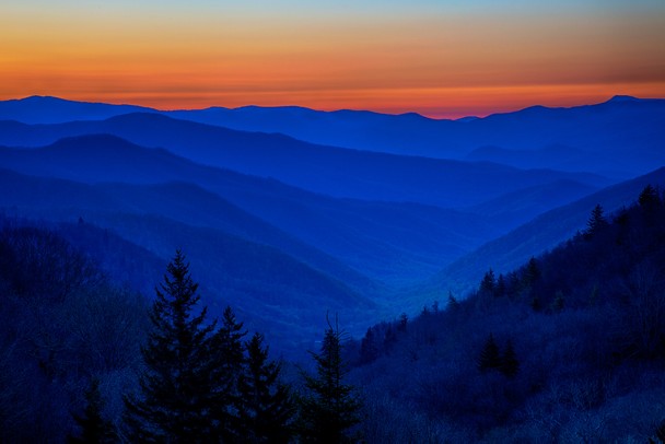 Sunrise in the Great Smoky Mtns   Traveler Photo Contest 2013