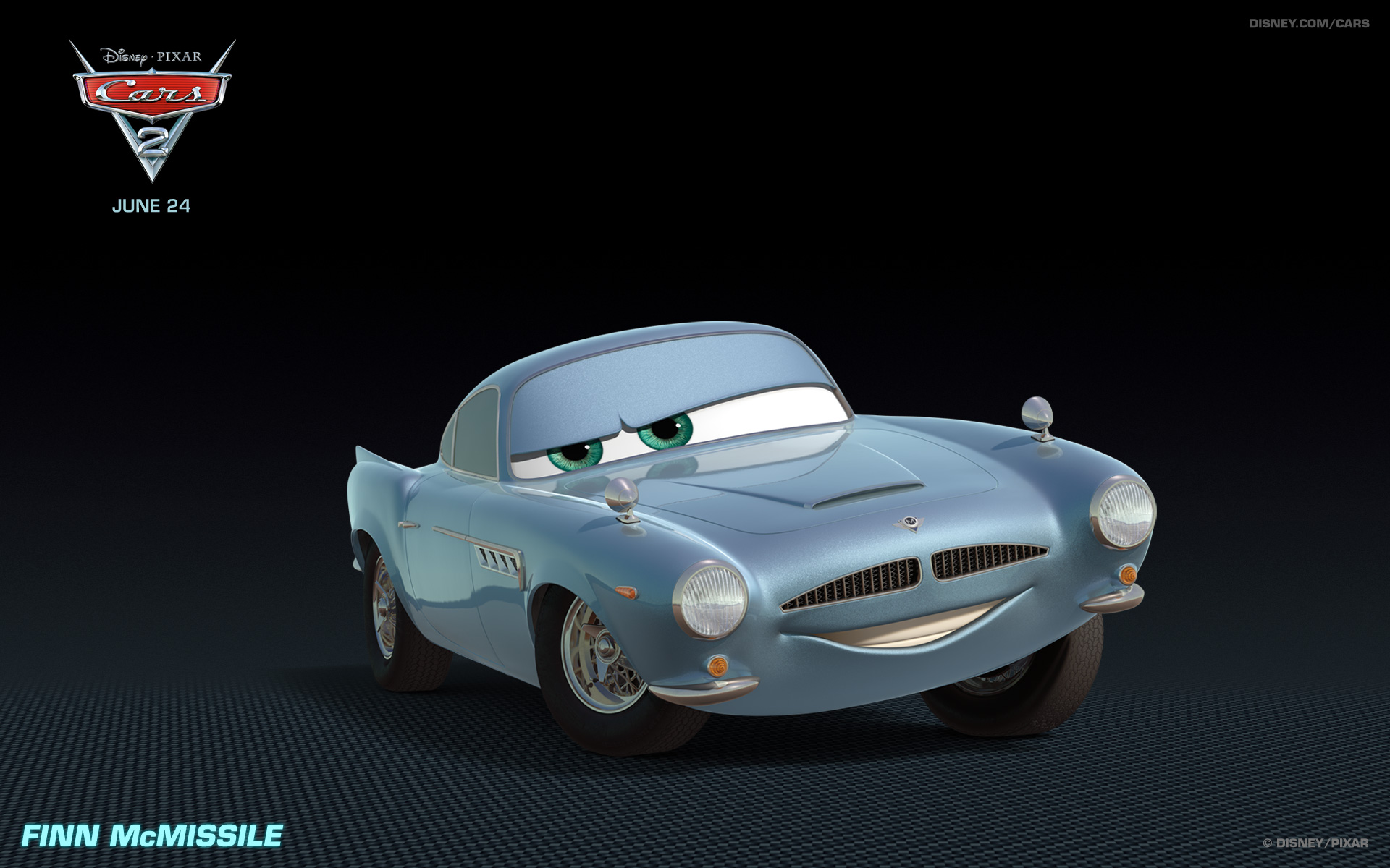 Finn McMissile the Spy Car from Disneys Cars 2 HD wallpaper   Click