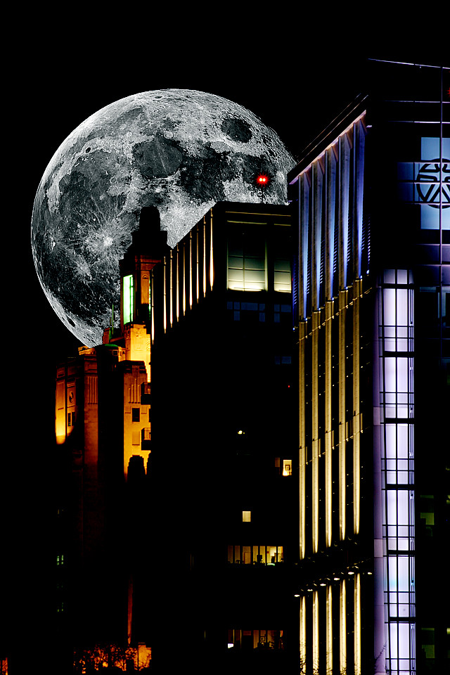 Moon Over Providence iPhone Wallpaper More Undergroundba