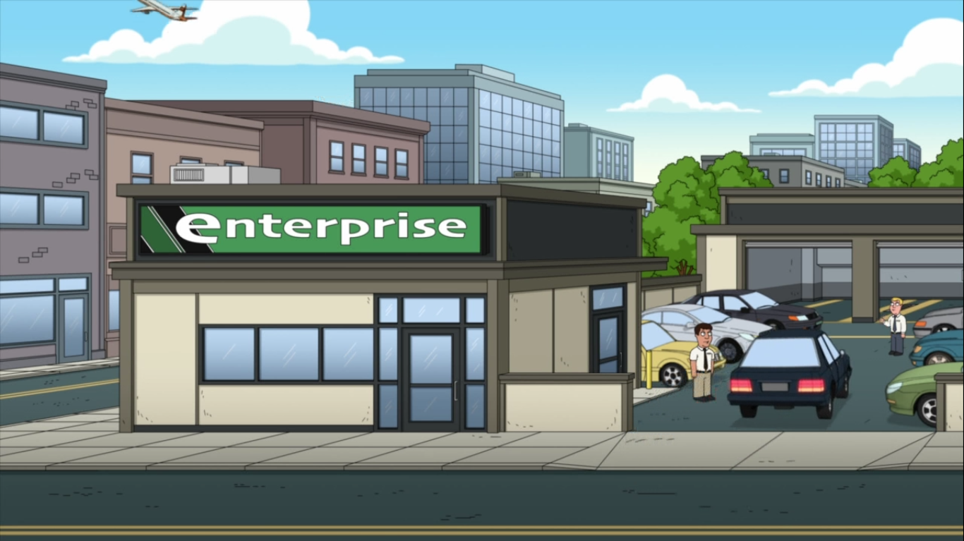 Enterprise Rent A Car Family Guy