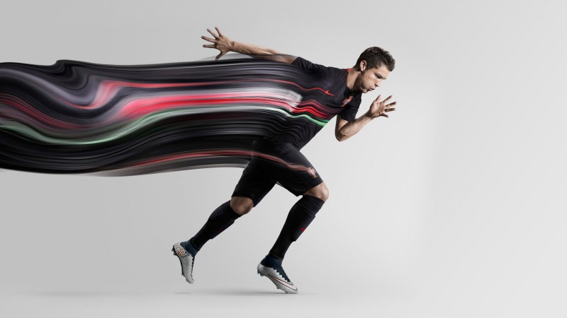 Name Cristiano Ronaldo Portugal Nike Away Kit Wallpaper