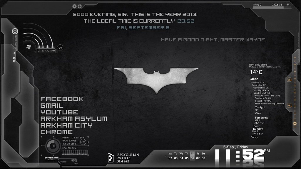 Bat Puter Wallpaper Custom By