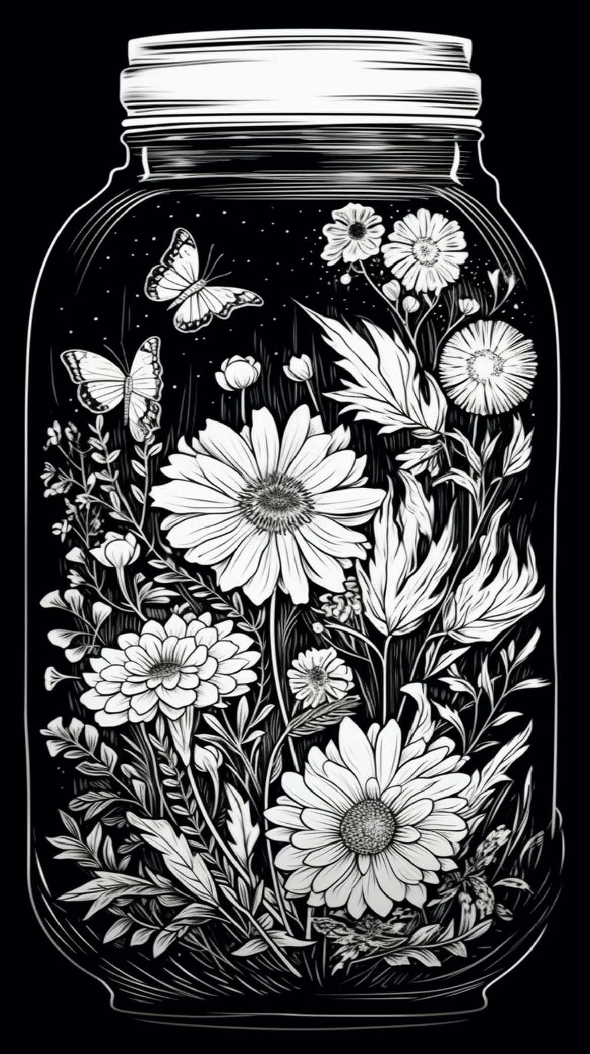 Black And White Wallpaper iPhone