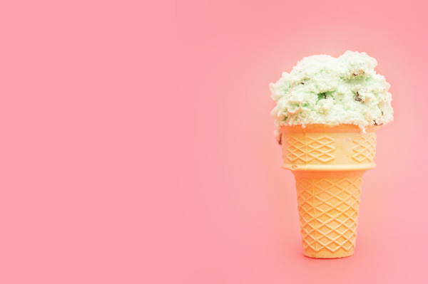Ice Cream Background Ice cream cone