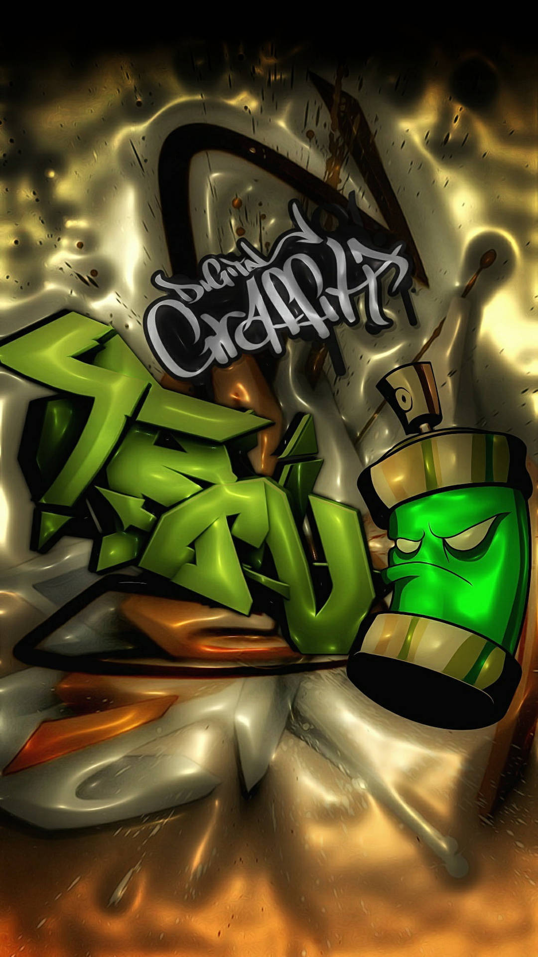 Graffiti iPhone Background Wallpaper