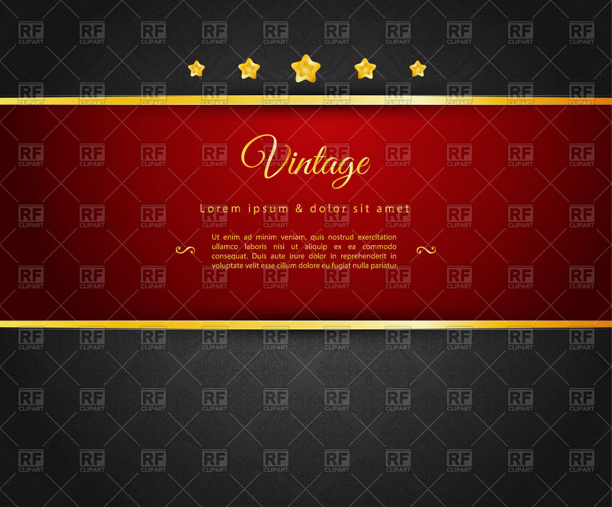 Rich Vintage Background Vector Image Of Background Textures