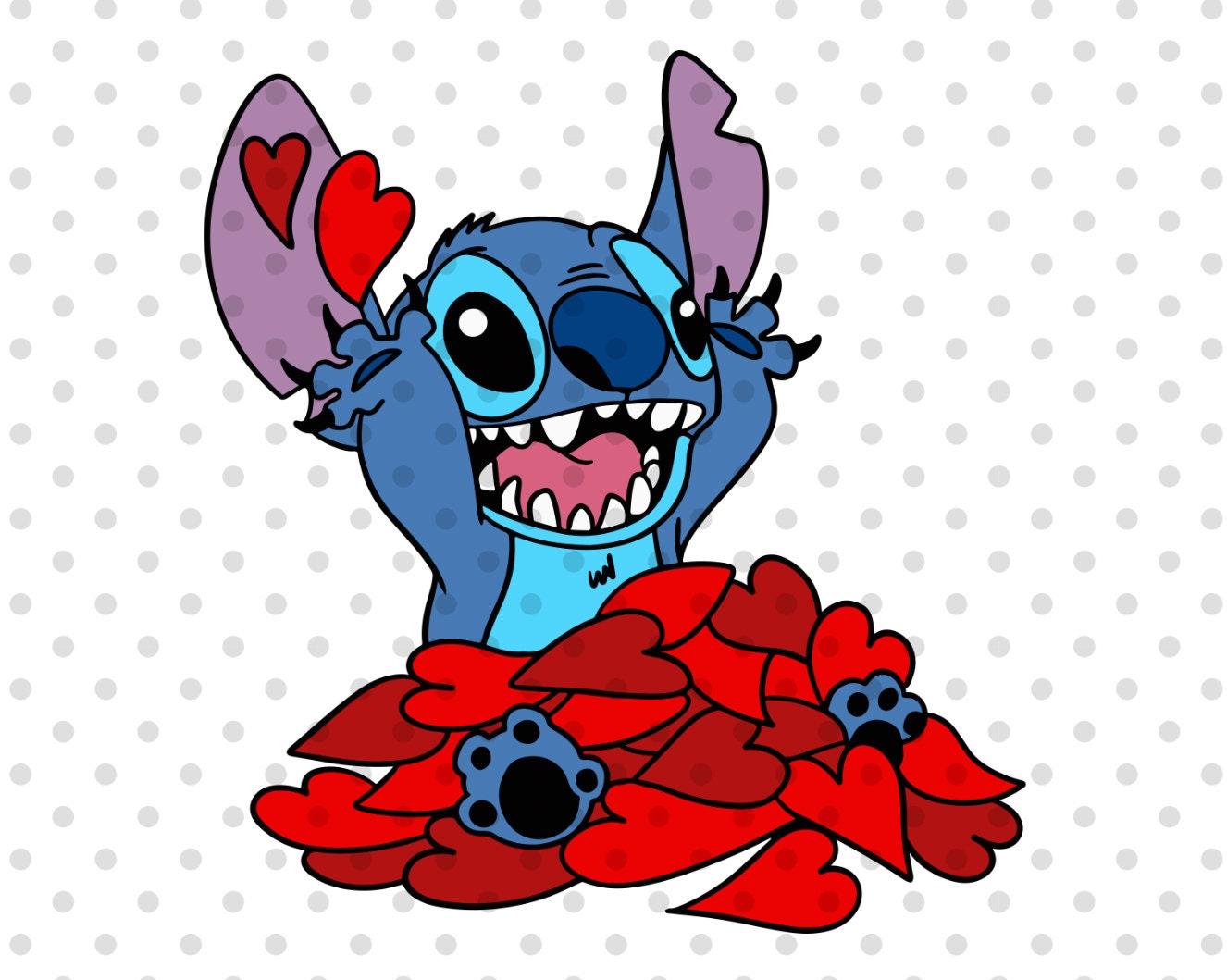 🔥 [41+] Stitch And Angel Valentines Day Wallpapers