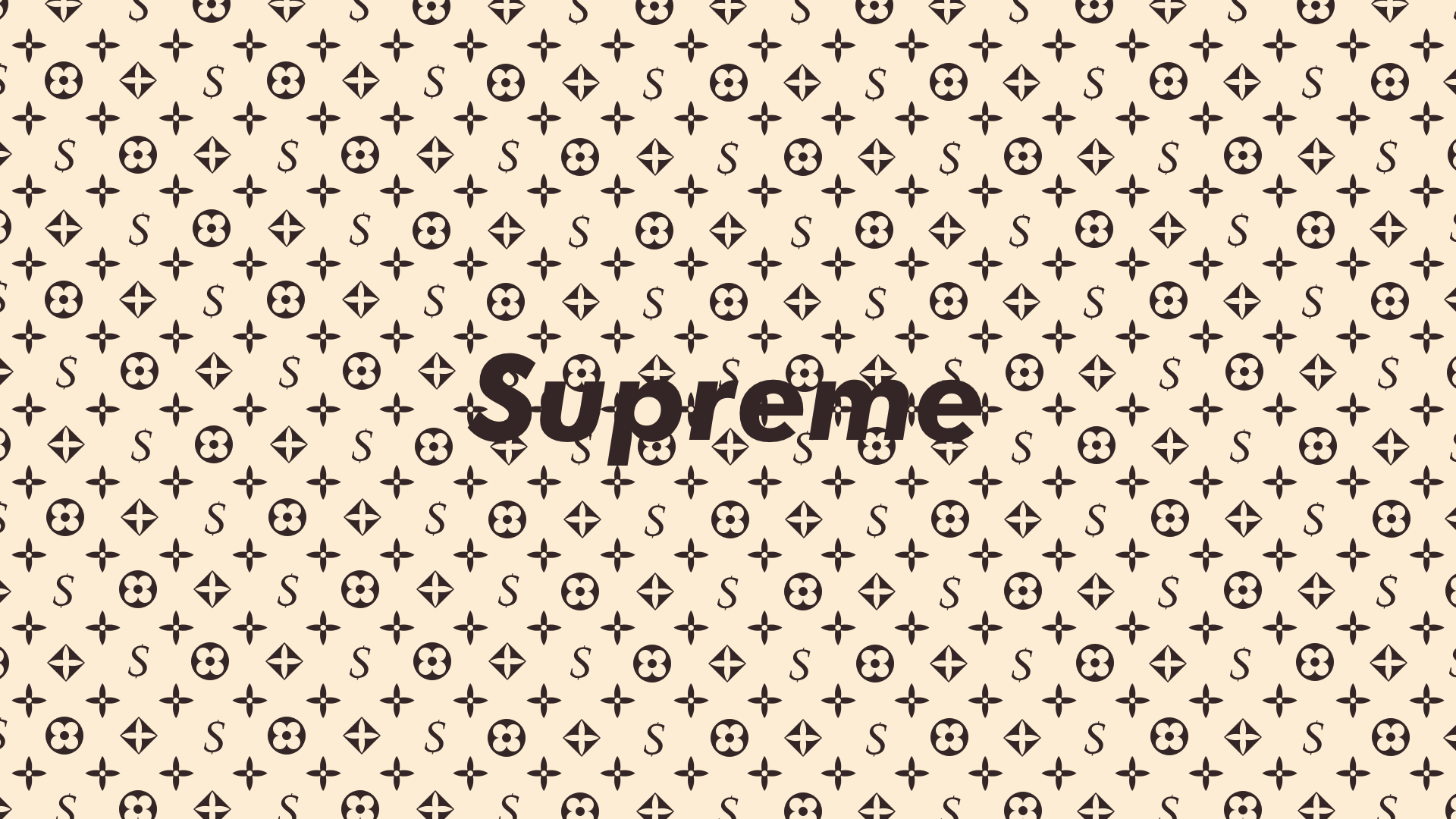 Some Supreme X Lv Wallpaper I Made