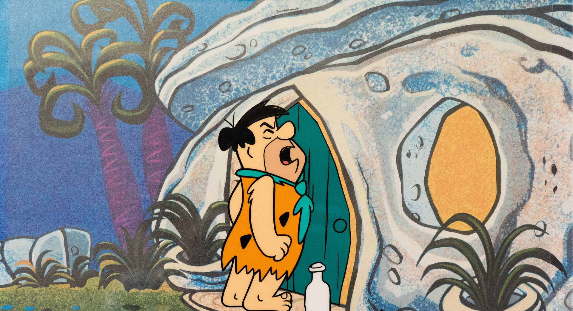Screaming Fred Flintstone At Front Door 4aymjt3zf31vzgq0 Wallpaper