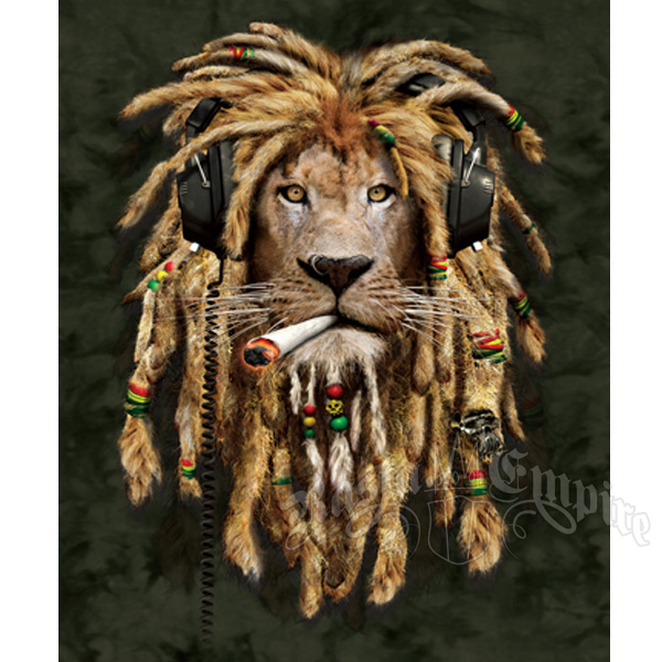 Rasta Lion Luxury Blanket RastaEmpirecom