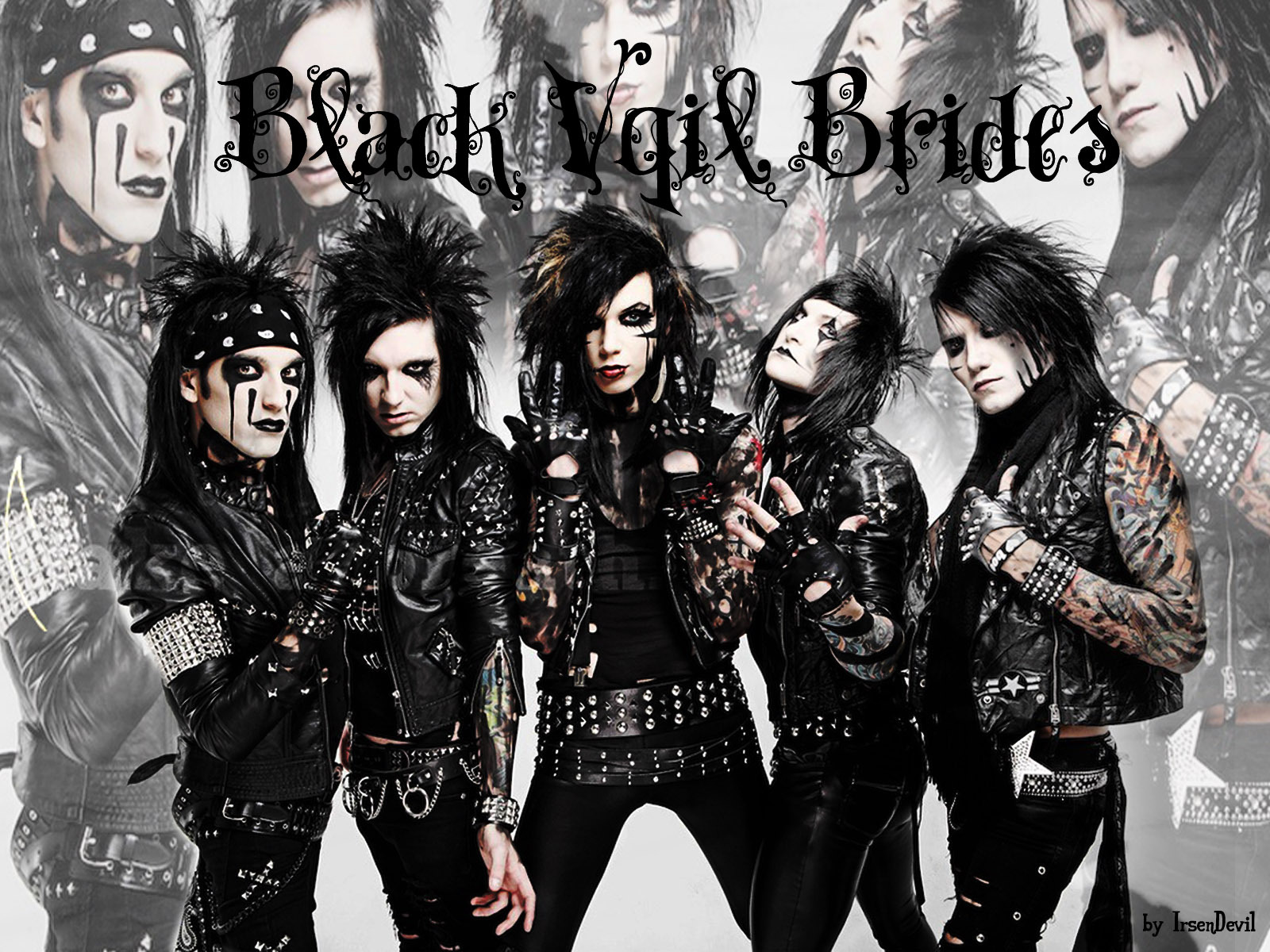 Altwall Black Veil Brides Wallpaper