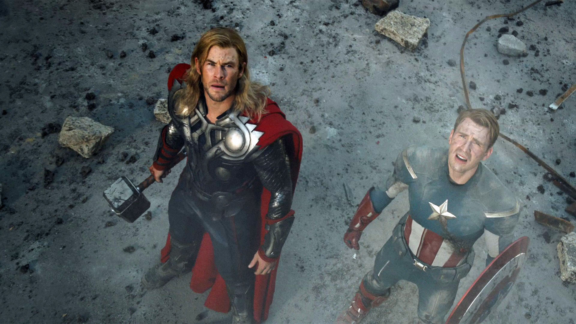 Thor And Captain America Wallpaper