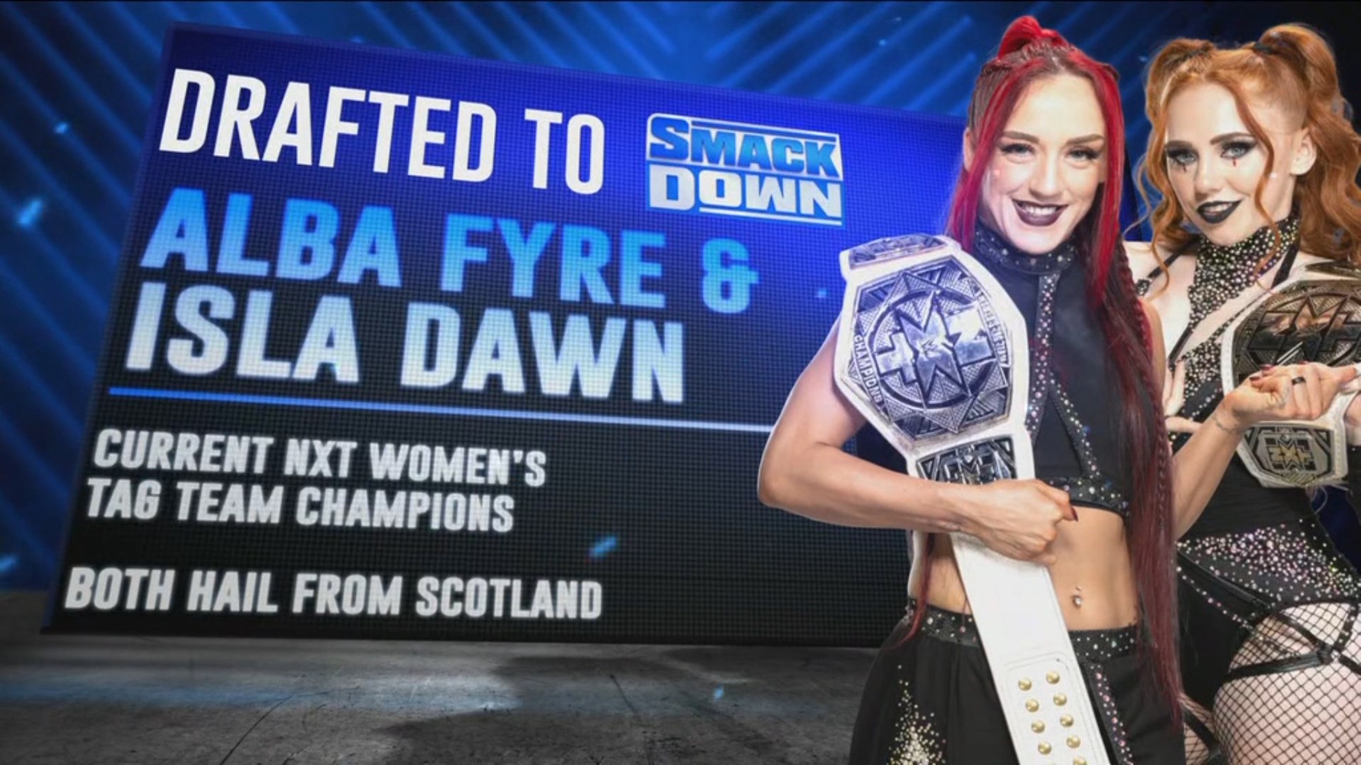 Wrestling Pics Clips On Alba Fyre And Isla Dawn Are