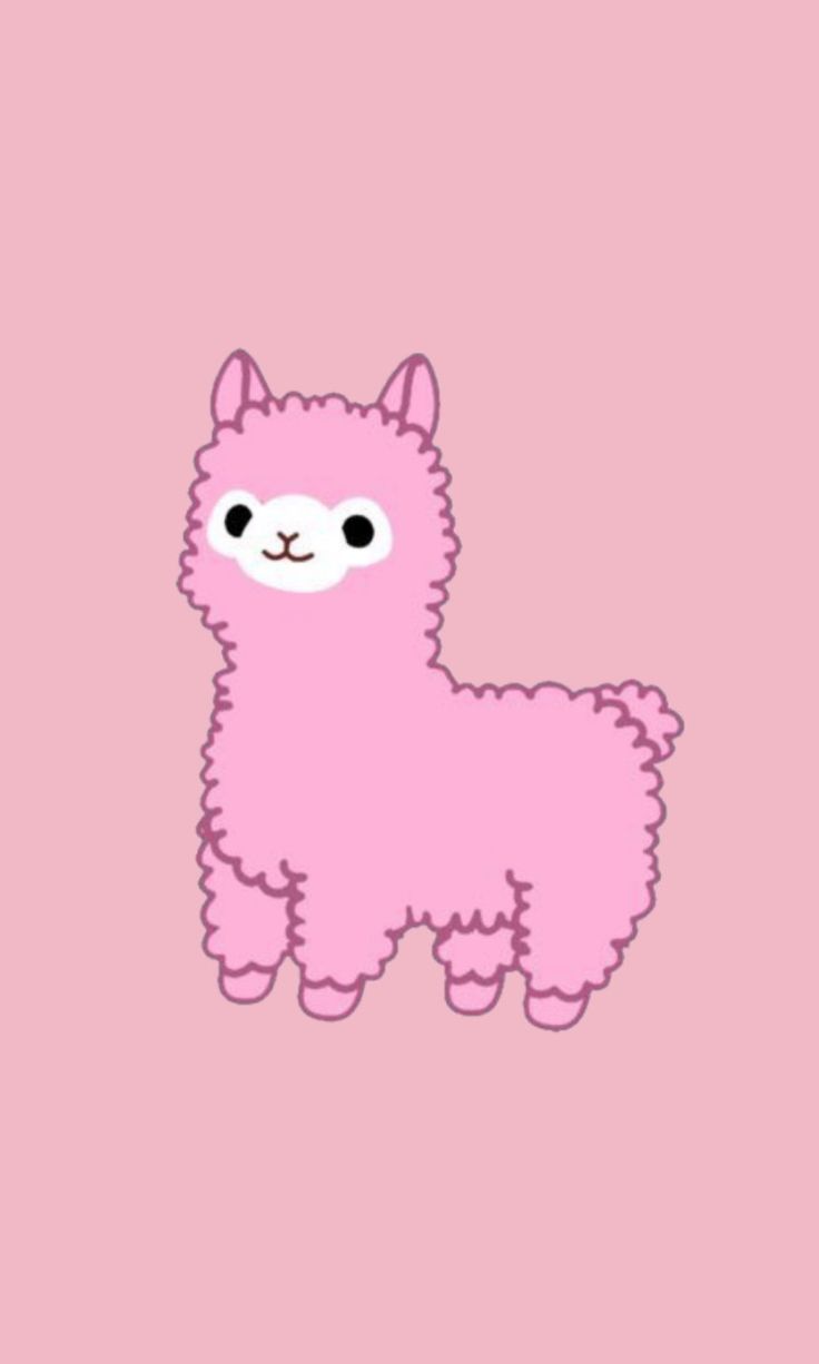 Free download Cute llama wallpaper iPhone Phone wallpaper pink ...