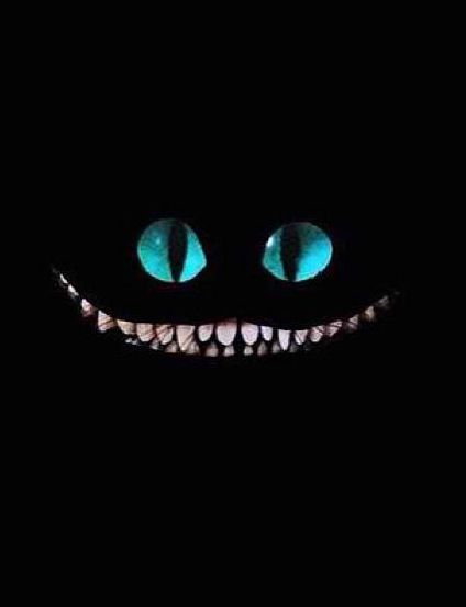 Cheshire Cat Smile iPhone Lock Screen Wallpaper Disney