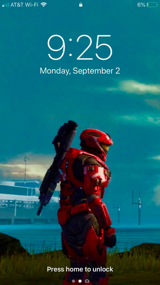 Is It Odd That I Decided To Use My Noble As Wallpaper R Halo