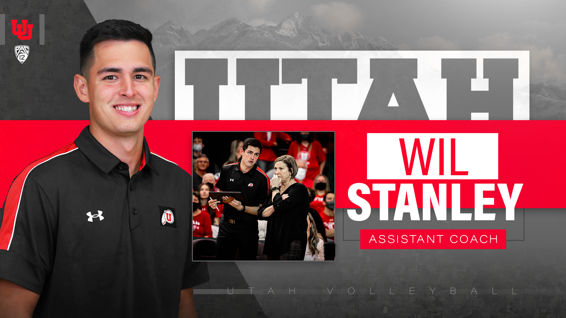 Utah Volleyball Announces Wil Stanley As Assistant Coach