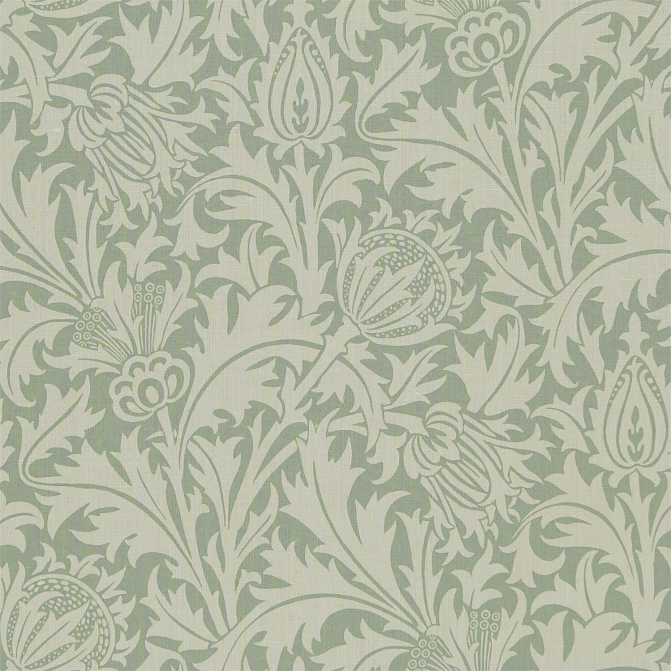 Uk Fabrics And Wallpaper Thistle Dmcoth201 Morris Volume V