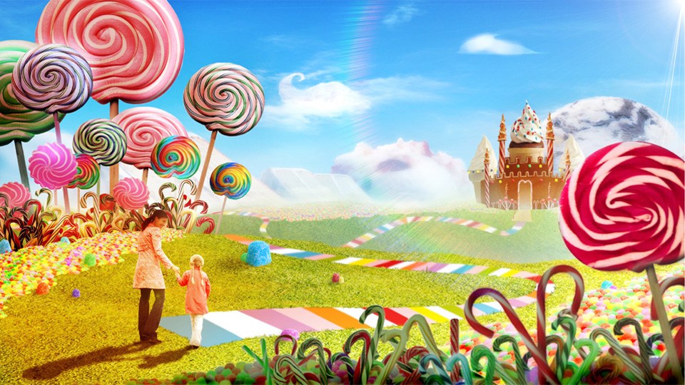 Candyland Wallpaper Hd Open In Lightbox