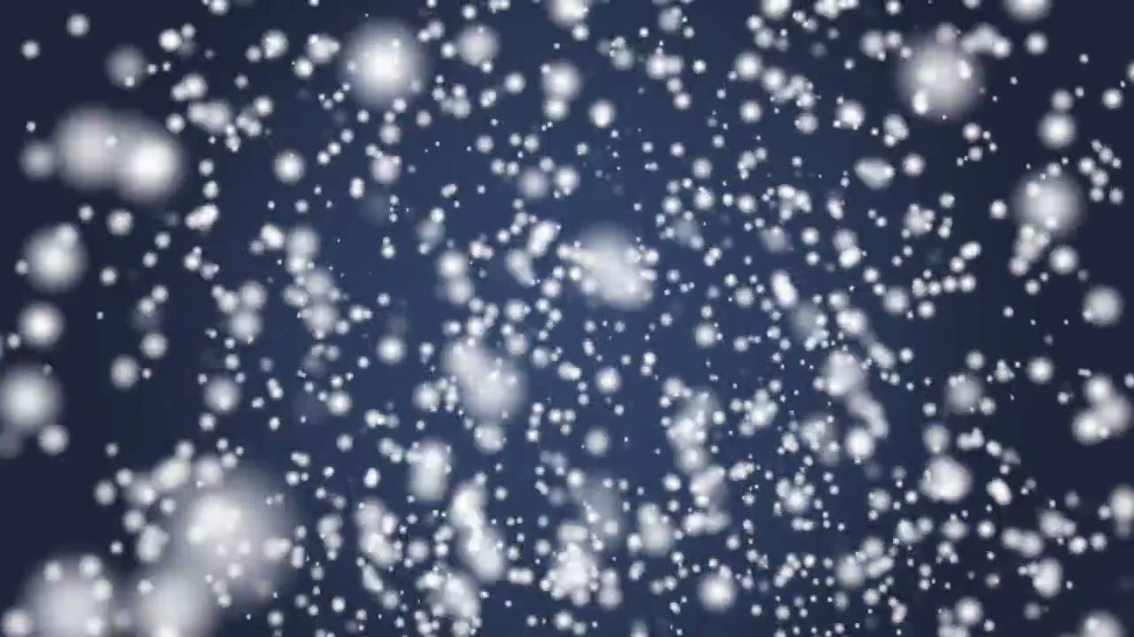 Christmas Snow Blue Video Background Ignitemotion