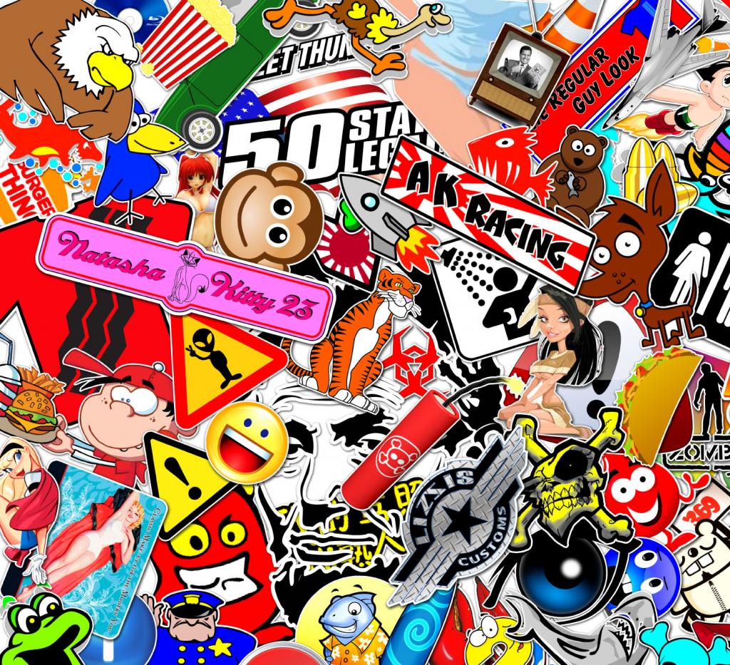  47 Sticker  Bomb  Wallpaper  HD on WallpaperSafari