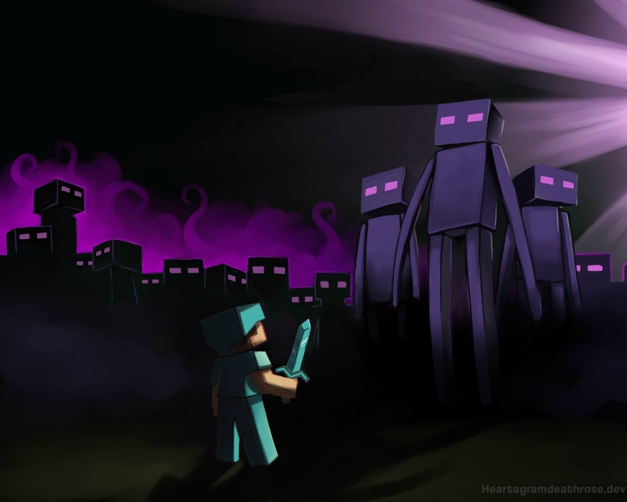 Enderman Wallpaper Seeds For Minecraft Cool Xbox To