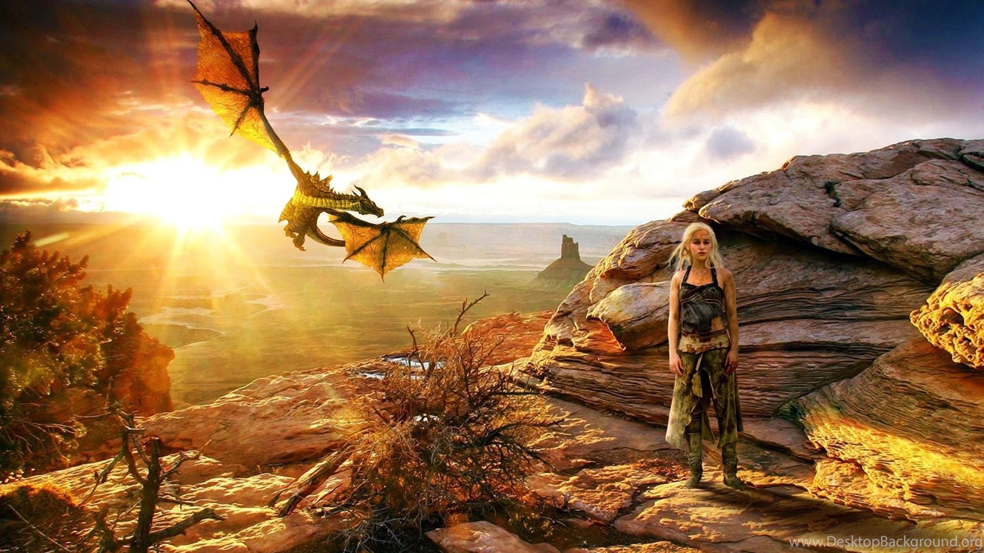 Game Of Thrones Dragon Image Flip Wallpaper