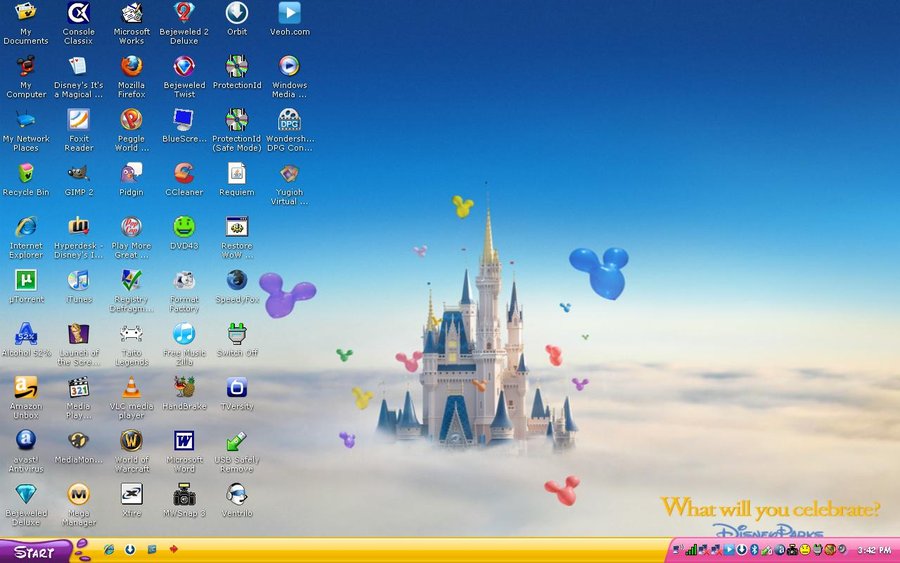 Disney Desktop By Tailskriby