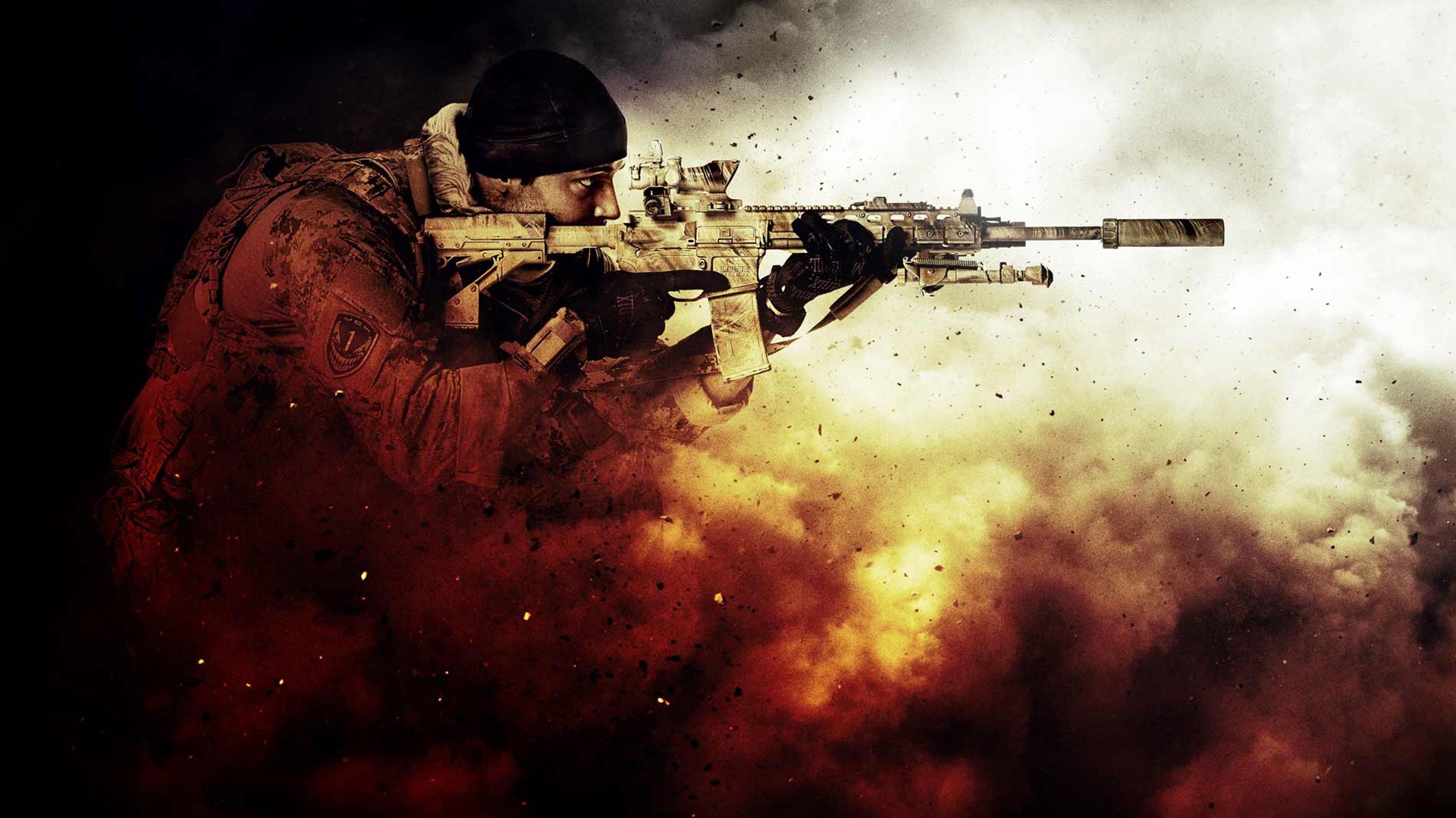Medal Of Honor Warfighter Game Wallpaper In 3d Abstract