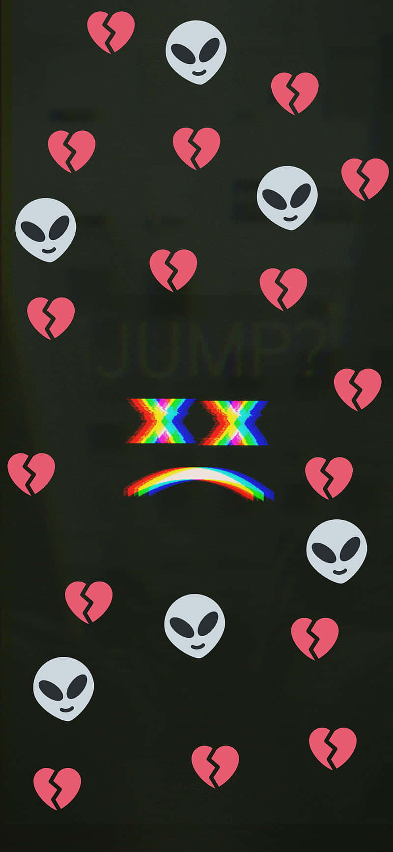 Broken Heart Aesthetics Wallpaper