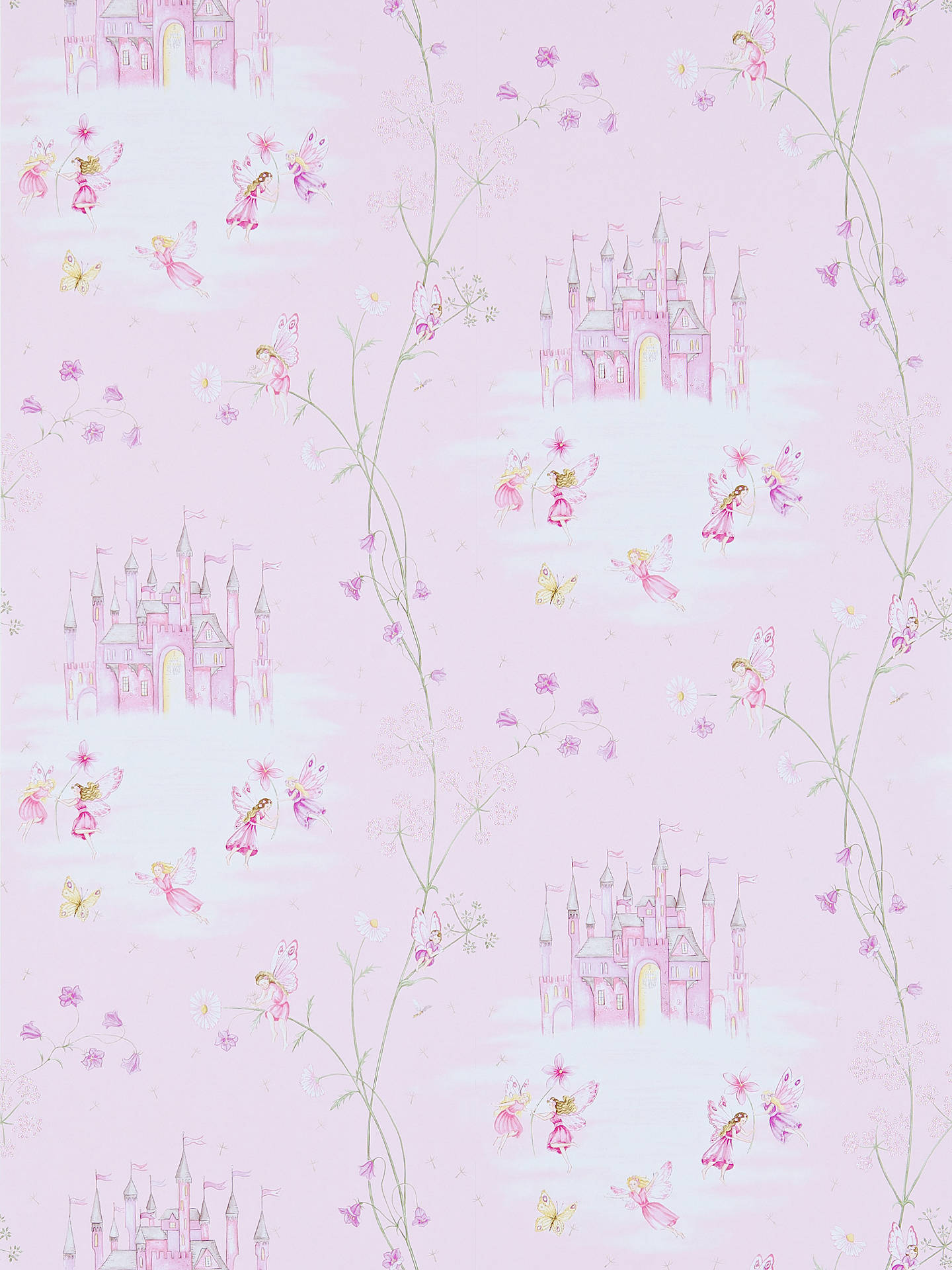 Sanderson Fairy Castle Wallpaper At John Lewis Partners