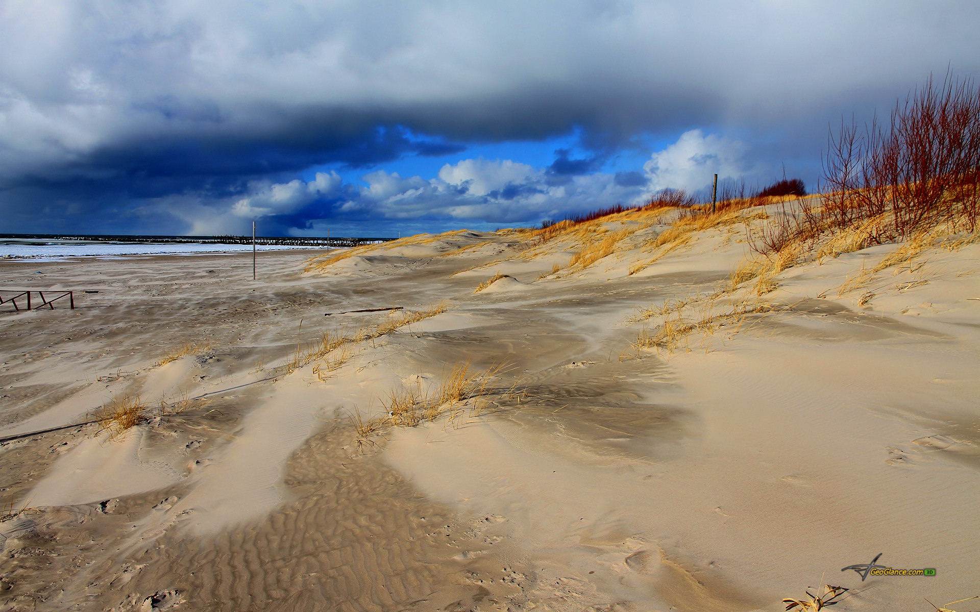 Beach Stormy Photo