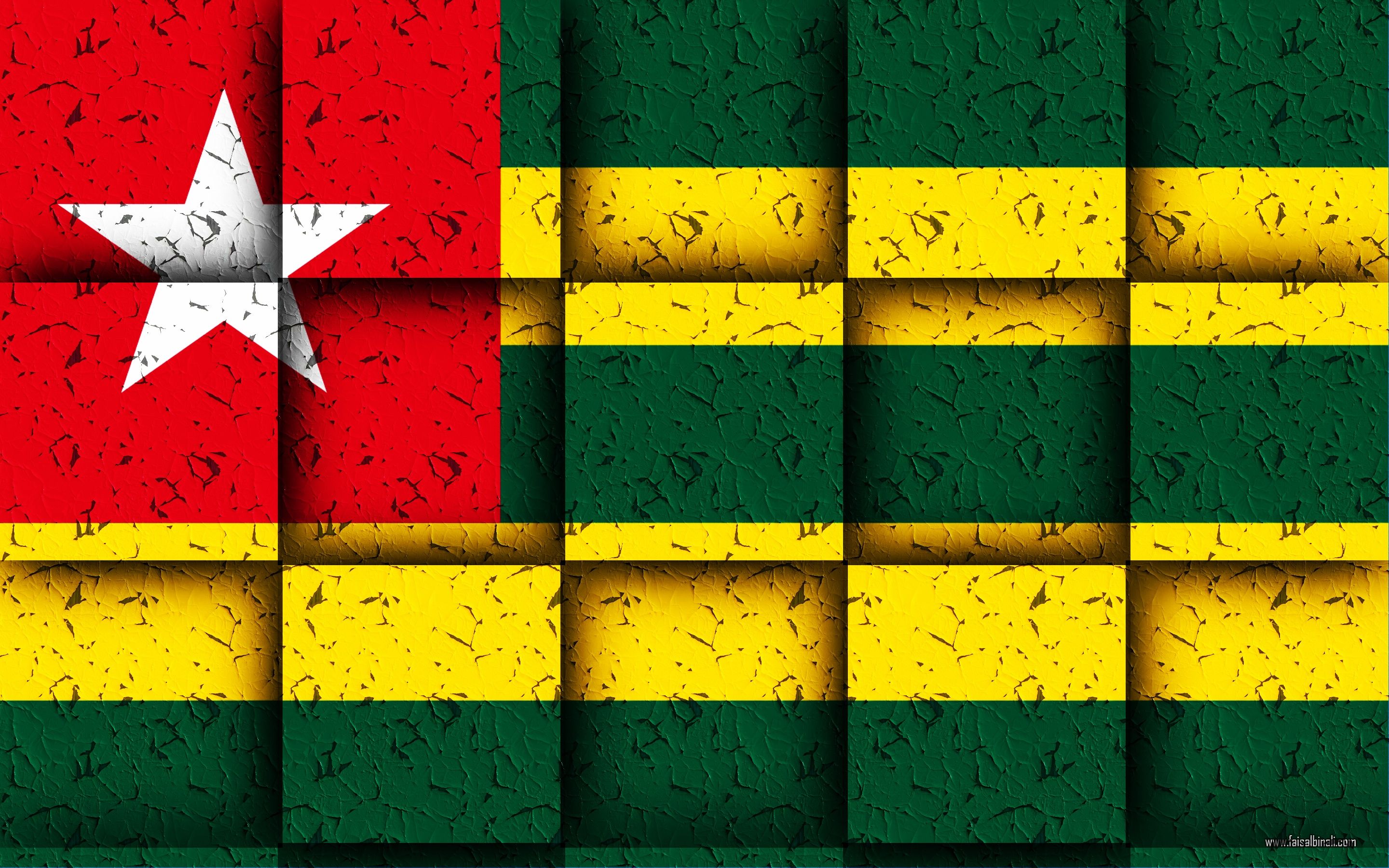 Togo Flags Artwork Wallpaper For Smartphones Tablets And