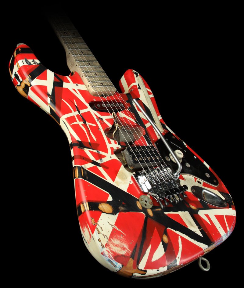 Van Halen Stripes Wallpaper Evh Frankenstein HD