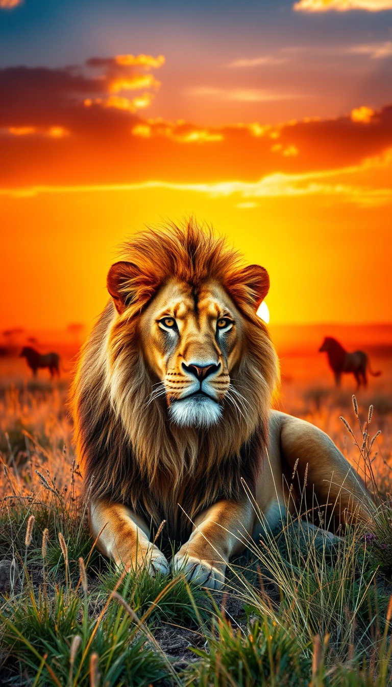 Lion Phone Wallpaper